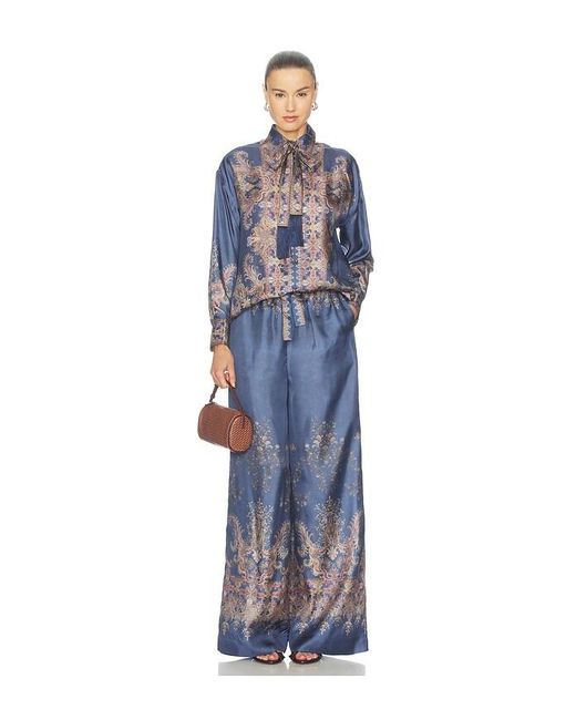 Zimmermann Blue Valiant Track Pant