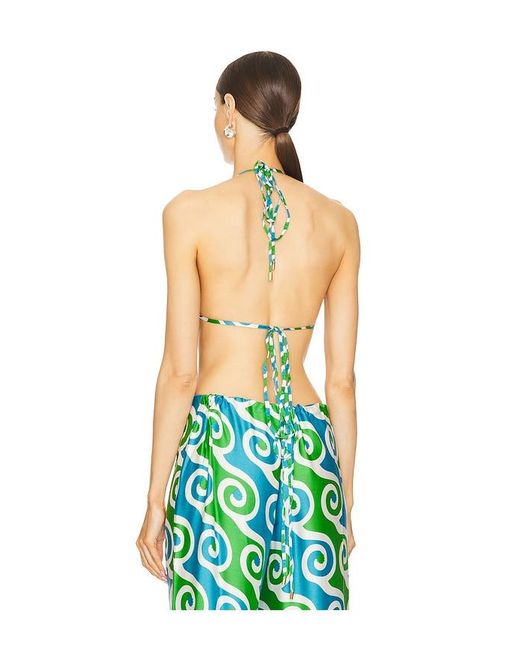 Alexis Green Gallo Top