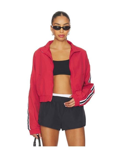 superdown Red Cait Windbreaker Jacket