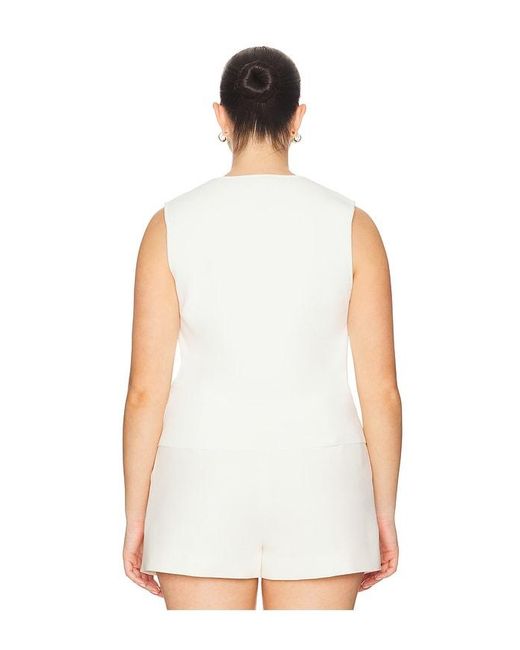 L'academie White 'Academie Donellen Knit Vest