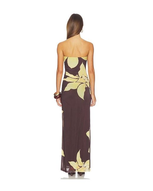 Bardot Multicolor Ciera Strapless Mesh Dress