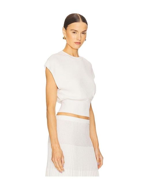 L'academie White 'Academie Cheryl Breezy Top
