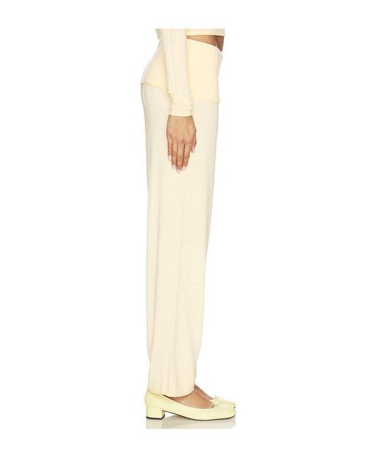 Frankie's Bikinis Natural Storm Knit Pant