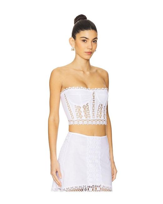 Charo Ruiz Azal ビスチェトップ White