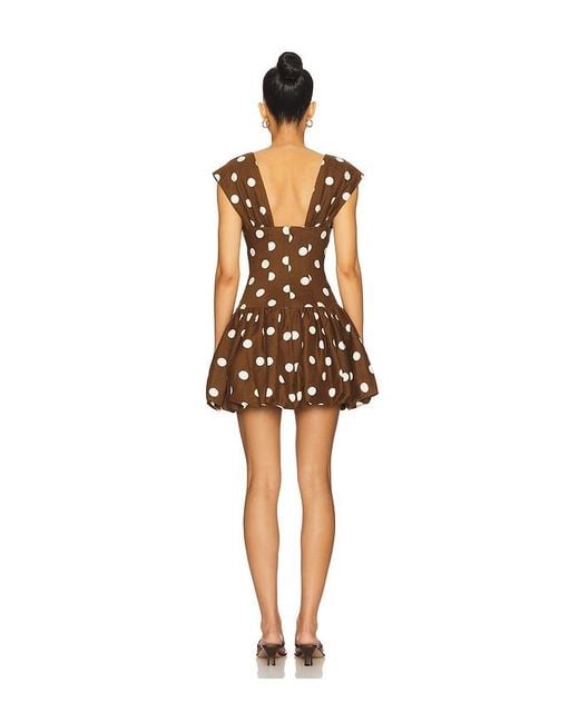 MAJORELLE Multicolor Dot Mini Dress