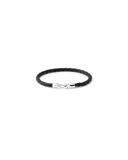 Miansai Black Ames Leather Bracelet for men