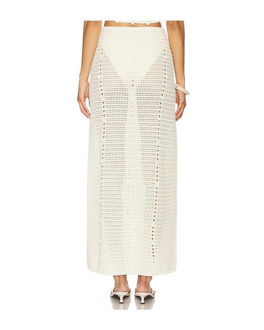 Devon Windsor Natural Haisley Skirt