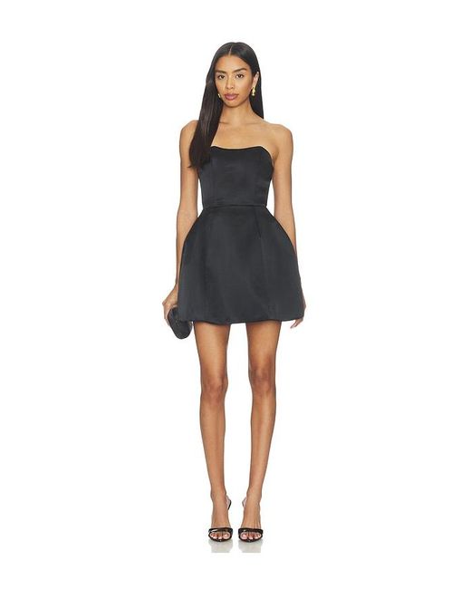 Elliatt Black Manon Tulip Mini Dress