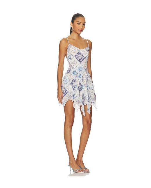 MAJORELLE White Gueret Mini Dress