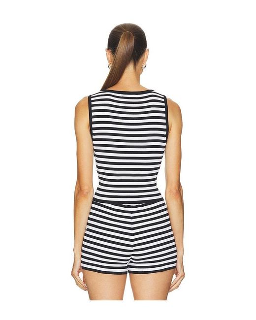 Nakedvice White The Emerson Top