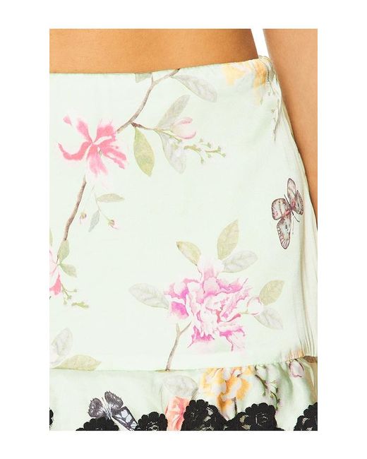Lovers + Friends Multicolor Meaux Mini Skirt
