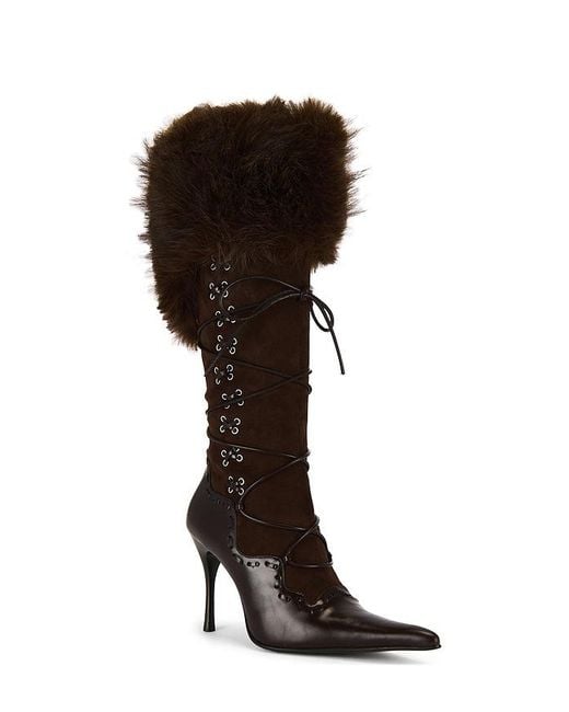 Jeffrey Campbell Black Boot Verbier-F
