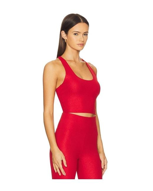 Beach Riot Red Yara Top