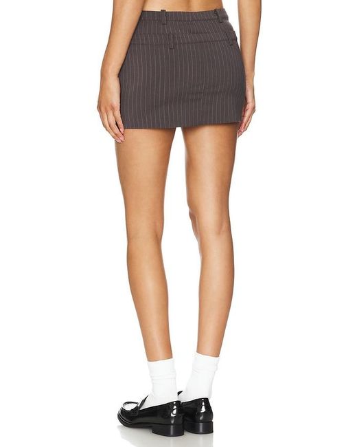 Lovers + Friends Black Ashley Mini Skirt