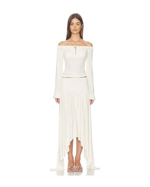 AYA MUSE White Elya Skirt