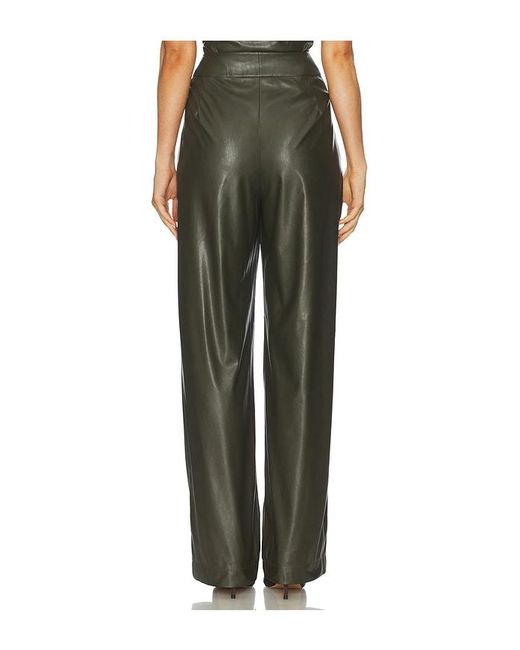 The Sei Green Double Pleat Trouser