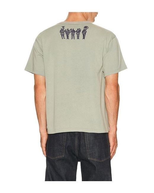 Samuel Zelig Gray Orchestra Tee for men