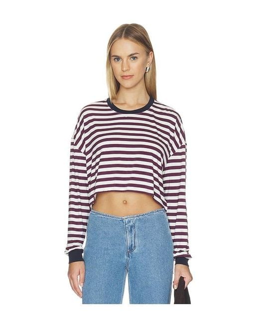 WeWoreWhat Red Baseball Longsleeve