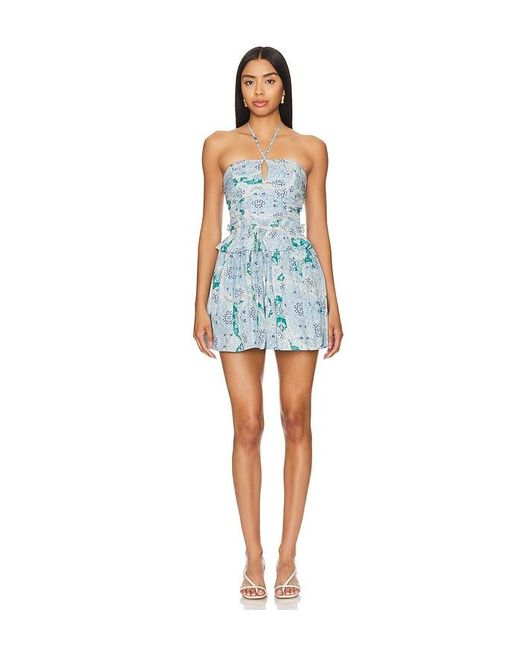 Heartloom Blue Hanna Romper