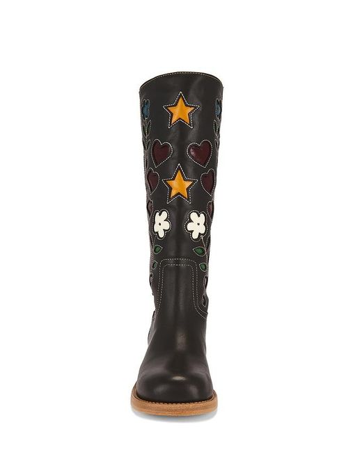 Steve Madden Black Boot Riggs