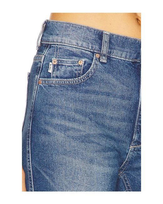DL1961 Blue Patti Straight Leg Jeans