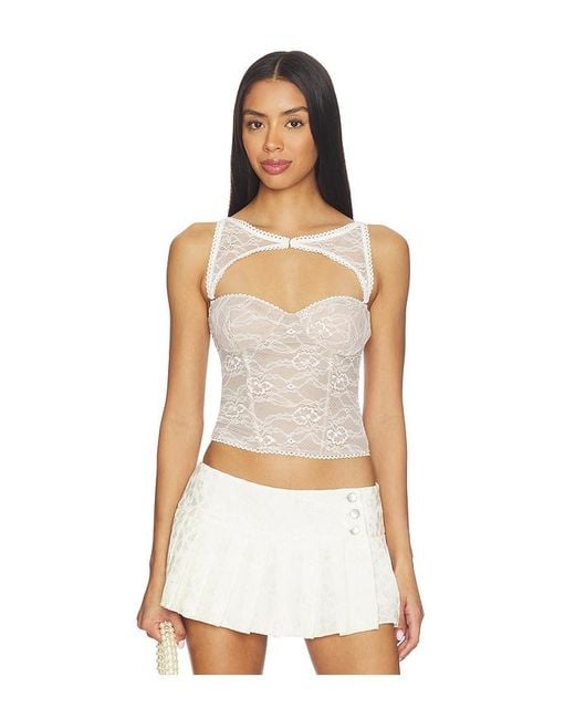 I.AM.GIA White Kiana Bustier