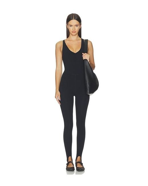 Splits59 Blue Darci Airweight Stirrup Jumpsuit