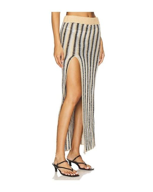 OSIS STUDIO White Kristine Skirt