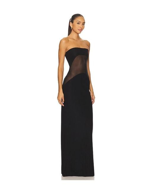 nbd black dress The Sadira Maxi in black and gold plus pattern_ruffles color:Lavender