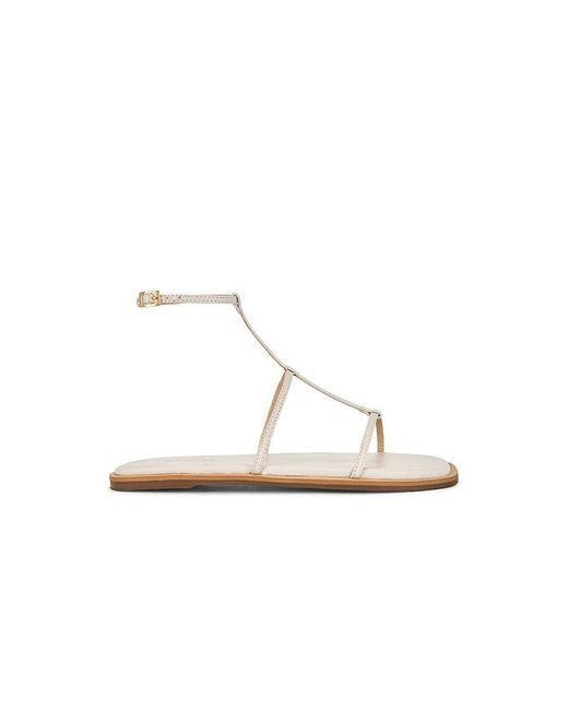 Kaanas White Nerea Strappy Gladiator Sandal