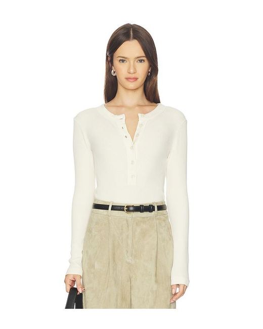 Citizens of Humanity Natural Varra Henley Top