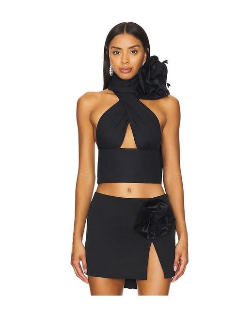 Top Halter En Color Negro Talla (También En 2) Area de color Black
