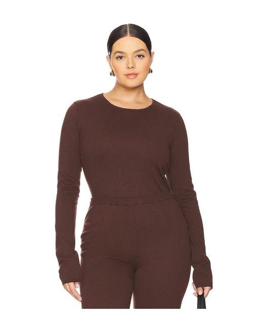 L'academie Brown 'Academie Maradona Knit Top