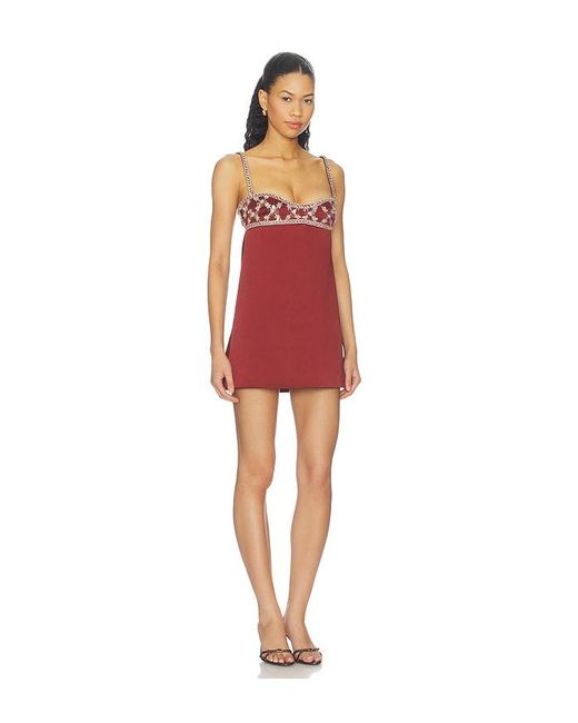 retroféte Red Solere Dress