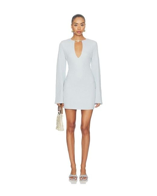 SNDY'S White Nerida Mini Dress