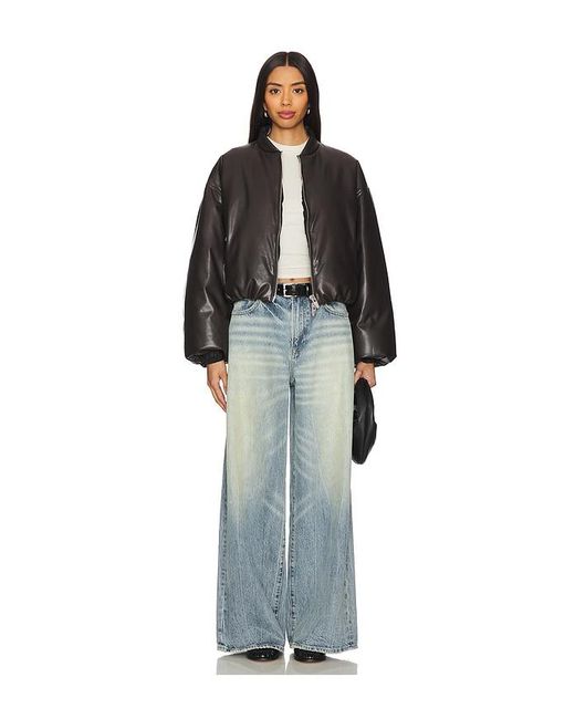 GRLFRND Blue Luna Mid Rise Baggy Jeans