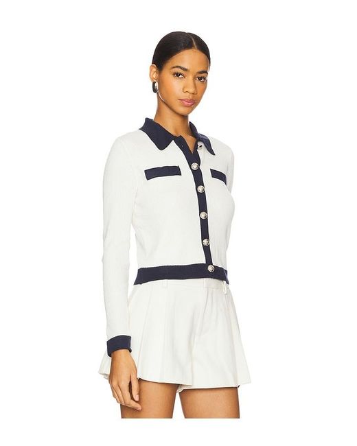 Steve Madden White Cardigan Ayda