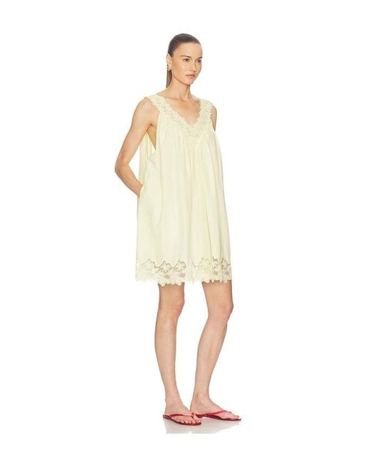 Helsa Multicolor Mini Dress With Lace