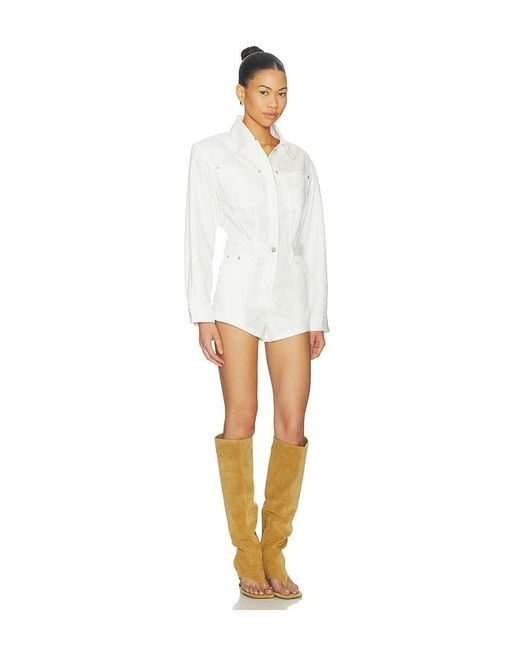 IRO White Anneso Romper