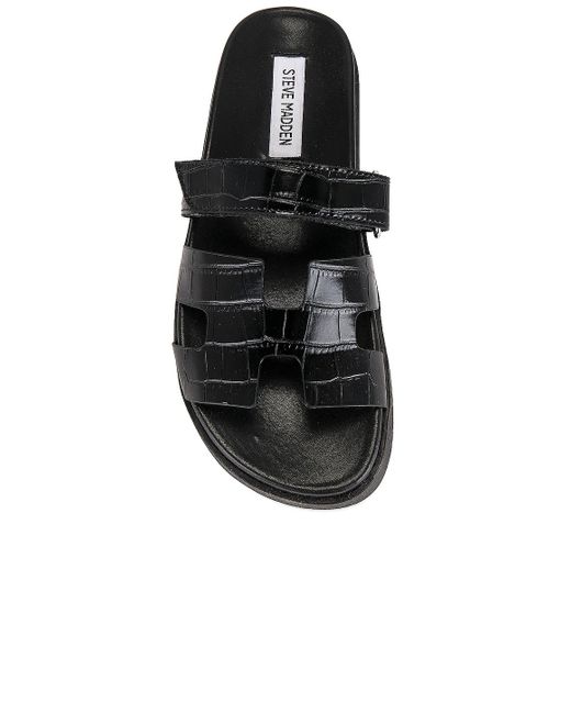 Steve Madden Mayven サンダル Black