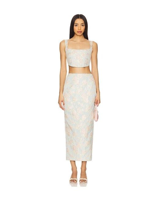 SAU LEE White Jovita Set