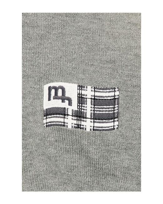 MADFRENZY Gray Layered Sweatshirt for men