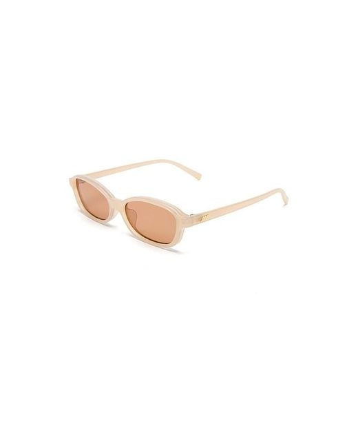 Le Specs White Honey Pot Sunglasses