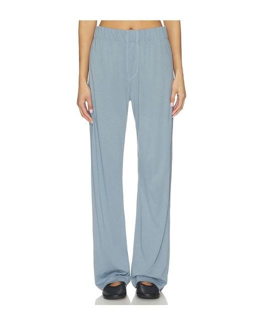 ÉTERNE Blue Butter Rib Lounge Pant