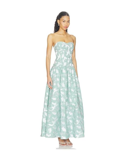 Elliatt White Lisette Strapless Gown