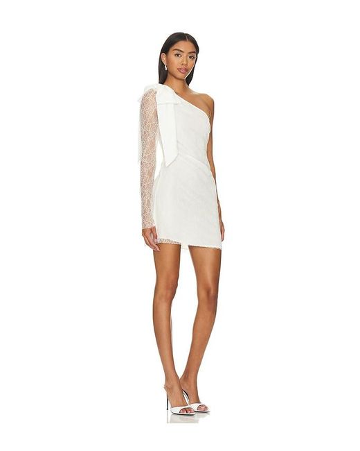 Lovers + Friends White Hollyn Mini Dress