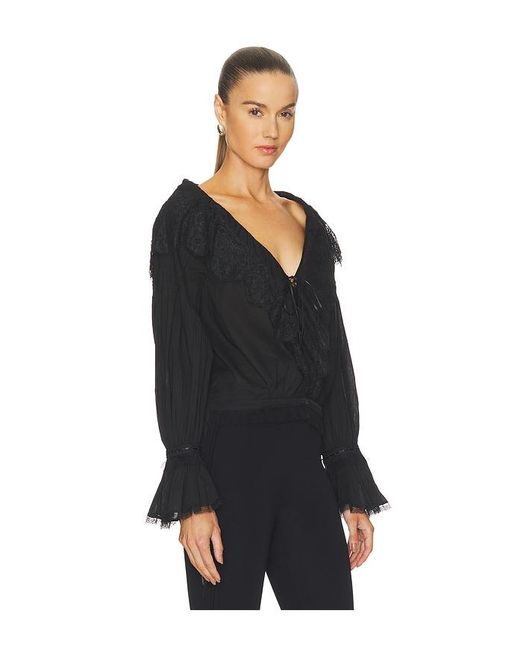 LPA Black Rhea Top