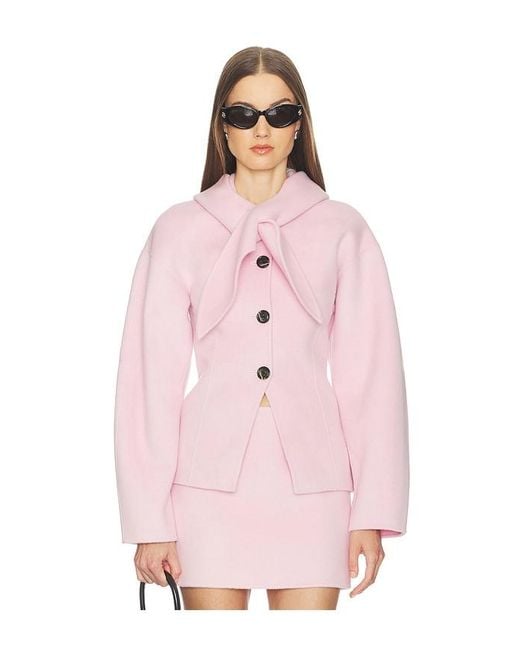 SRG Pink Kaia Hooded Jacket
