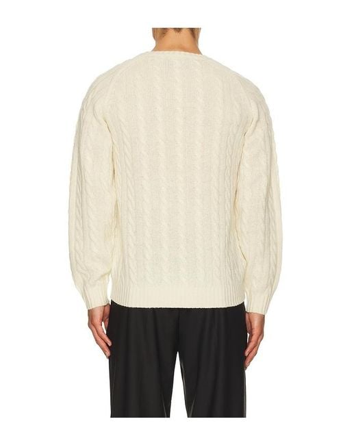 Beams Plus Strick in Natural für Herren