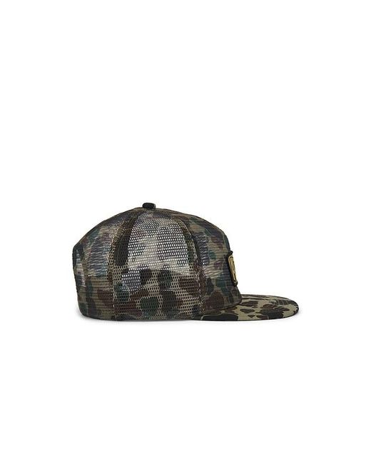 Autumn Headwear Black Camo Trucker Cap for men